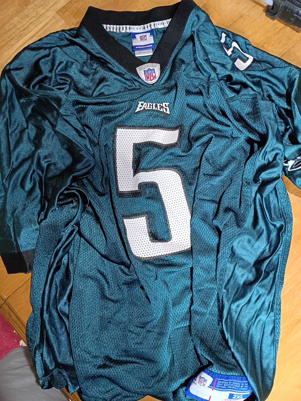 NFL Teal Philadelphia Eagles Football Jersey #5